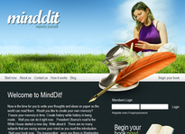 Web developer portfolio: Minddit